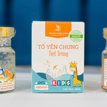 Tổ yến chưng dành cho Trẻ em  - 70ml