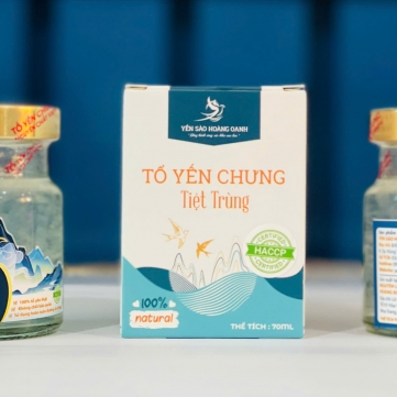 Tổ yến chưng vị Gừng & lá dứa - 70ml