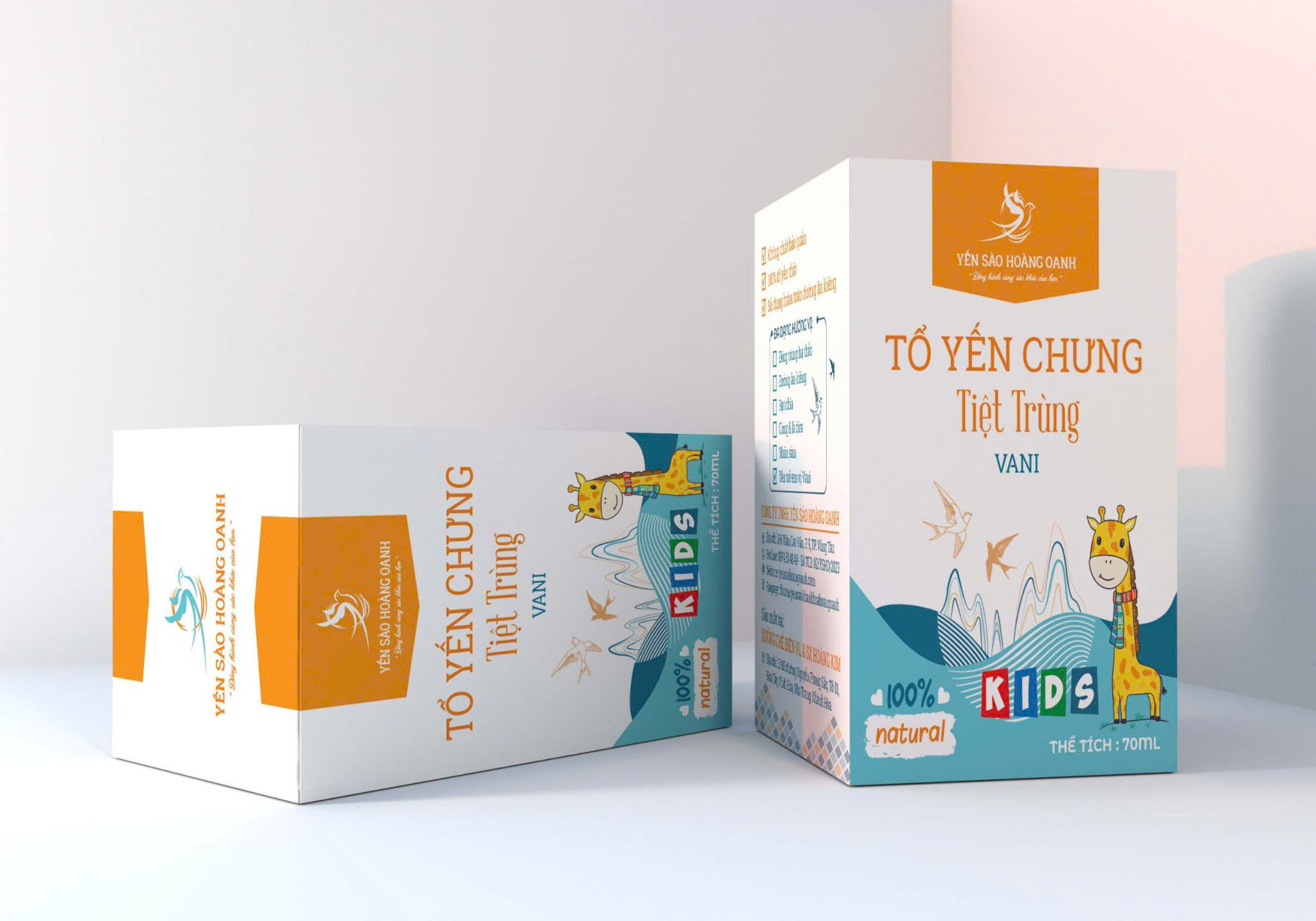 Tổ yến chưng dành cho Trẻ em  - 70ml