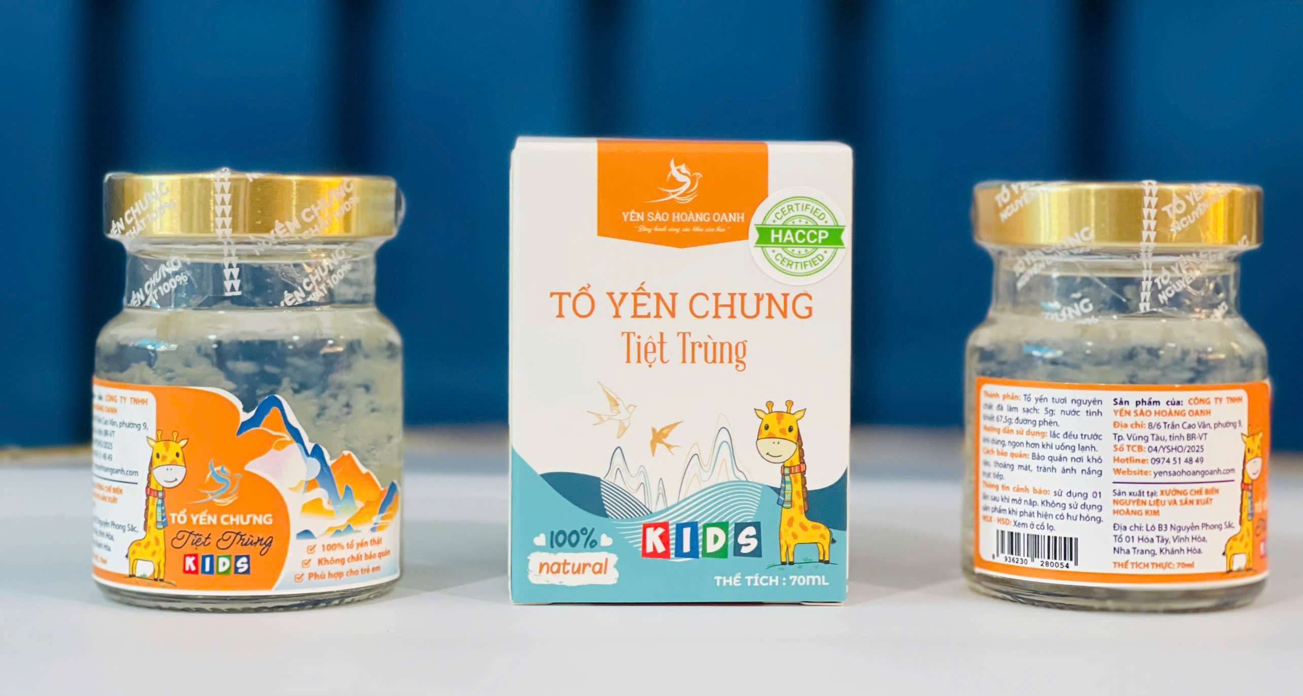 Tổ yến chưng dành cho Trẻ em  - 70ml